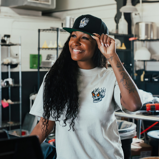 The Bearded Brotherhood Inferno Snapback – Unleash the Fire